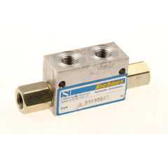 Sperrblock 4x Einschraubgewinde 1/4"doppelwirkend, HYOLSB14 Schema-Hydraulik