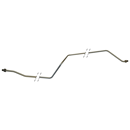 Tuyau hydraulique pour téléscopique MANITOU 268933 adaptable
