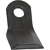 Fléau 115 x 50 x 61 x 10 mm pour broyeur MASCHIO 03400406 adaptable