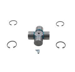 Kreuzgelenk 4x Sicherungsring, 1x Schmiernippel 67,5° FX, - Walterscheid