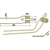 Diente para rastrillo henificador dcho. KRONE 1536620 GW347D adaptable