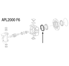 Buchse Ø 198 mm -- Landmaschine FENDT 9653861 - F514300020450 - T187684 Nachbau
