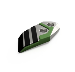 Pointe Droite carbure, rechargement pour charrue KUHN HUARD 622164 adaptable