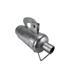 Bouchon avec piquage galva AL-FA 1"- femelle