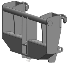 Interface pour chargeur frontaux EURO/MERLO adaptable