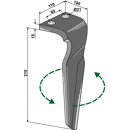 Kreiseleggenzinken - links RHFER02L Feraboli, Vigolo Nachbau