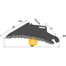 Ladewagenmesser LELY LM02101415 Nachbau