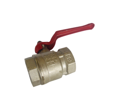 Messingkugelhahn Gesamtlänge 75 mm  MKH114