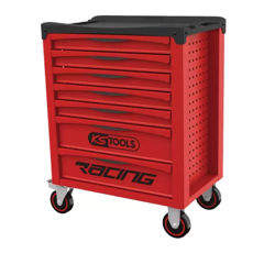 Servante d'atelier RACING 7 tiroirs - 241 outils | KS TOOLS