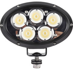 Phare de travail Ovale 5 LED 10-60V 56W 10000 lumens 