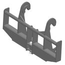 Interface pour télescopique CATERPILLAR/MERLO adaptable