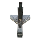 Soc GÉO dent Droite avec plaquettes carbure, plaquettes carbure triangulaires et rechargement AGRAM 811314090 adaptable