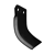 Lame droite pour Fraise/Rotavator BREVIGLIERI 30329D adaptable - Blacksteel©