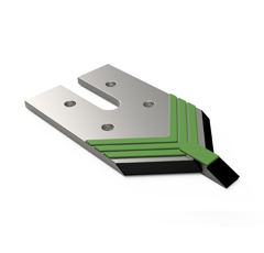 Soc de cultivateur en V carbure et rechargement LEMKEN 3374350 adaptable