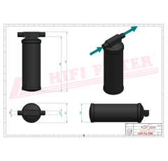 Deshydrateur Climatisation adaptable HIFI FILTER DYH60002