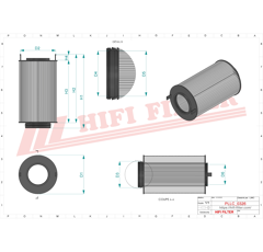 Filtre à huile adaptable HIFI FILTER SO7302