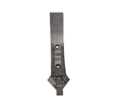 Soc de cultivateur avec plaquettes carbure, plaquettes arrière et rechargement LEMKEN 337441 adaptable