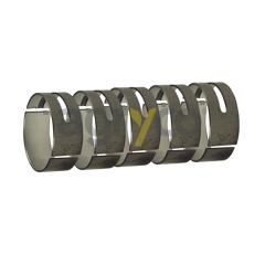 Jeu de coussinets de paliers 0.010'' - 0.25 mm pour téléscopique MANITOU 750509 adaptable