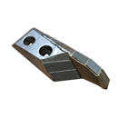 Pointe Droite avec plaquettes carbure, rechargement et plaquettes arrière GRÉGOIRE BESSON 173331 adaptable