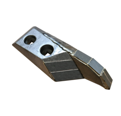 Pointe Droite avec plaquettes carbure, rechargement et plaquettes arrière GRÉGOIRE BESSON 173331 adaptable