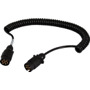 Rallonge spirale 3 m JAEGER ERICH  7 fils prise plastique