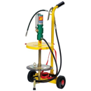 Ensemble mobile pneumatique pour seau  de graisse 16 / 30 kg