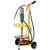 Ensemble mobile pneumatique pour seau  de graisse 16 / 30 kg