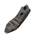 Soc de cultivateur avec plaquettes carbure et rechargement AGRISEM 2111200020 adaptable