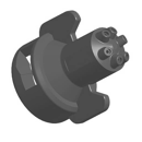 Flüssigdüngerdüse ALBUZ FESI ISO 06 grau