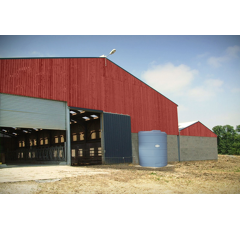 Vanne double union à poignée grise 1" 1/4 - RENSON