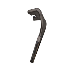Dent de herse rotative Gauche 3 plaquettes carbure triangulaires, fixation rapide LEMKEN 33710010 adaptable