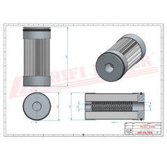 Filtre hydraulique adaptable HIFI FILTER SH75294