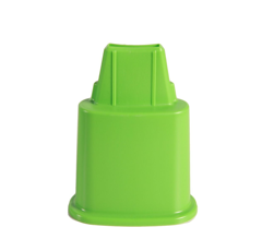 Lot de 4 pieds abreuvoir double cylindre ligne vert - CHICK'A