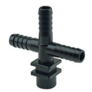 Porte buses Monojet en T sortie 1/4''F pour tuyau souple ∅13 | ARAG