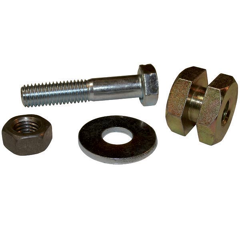 Klemmhalter - Eisen 1 Rille