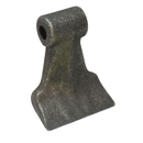 Marteau pour broyeur 83x45,5mm AGRIMASTER 3002322 Adaptable Blacksteel©