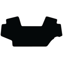 Tapis de sol en velours noir cabine pour tracteur JOHN DEERE 6030 - 6110 adaptable
