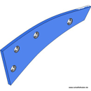 Streichblech-Streifen 1 - links SRP236OL1M Rabe by Muzzi Industrie