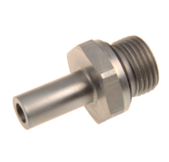 Verschraubung unmontiert (mit Zapfen) ohne Mutter und Schneidring XEVGE12R12