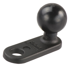 Boule Ø 2,54 cm sur platine rectangulaire | RAM