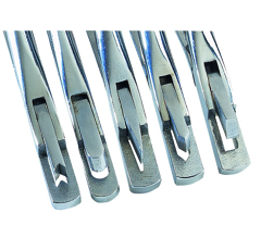 Pince à encocher en acier nickelé - KAMER