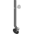 Haltearm für Fingerhacke Ø370mm - links - K.FH 99100L | Kult Kress - Nachbau