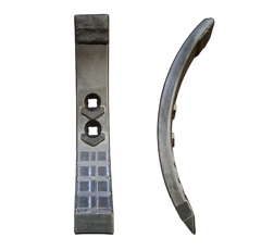 Soc de cultivateur réversible carbure, plaquettes arrière et latérale plus rechargement HORSCH 311177 adaptable