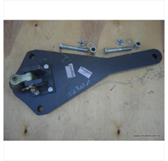 Tragplatte Kugel 80,komplett mit Schraubensatz, Fendt Farmer 300 Favorit AGCO-Grau     