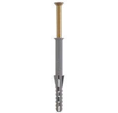 Pack de 100 chevilles à clouter tête fraisée 5 x 30 mm