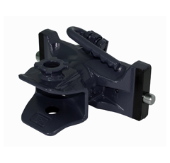 Zugmaul manuell,W= 309 S30, ohne Anhängebolzen, Schwarz 