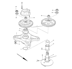 Douille roulement de herse AMAZONE KG 973483 origine