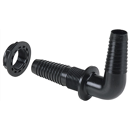 Coude fileté long avec écrou ARAG adaptable