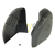 Set 2 caches + rivets compacto comfort s (msg93/511 12v) pour téléscopique MANITOU 750365 adaptable