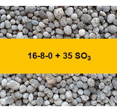 16-08-00 + 35 SO3 +9CaO